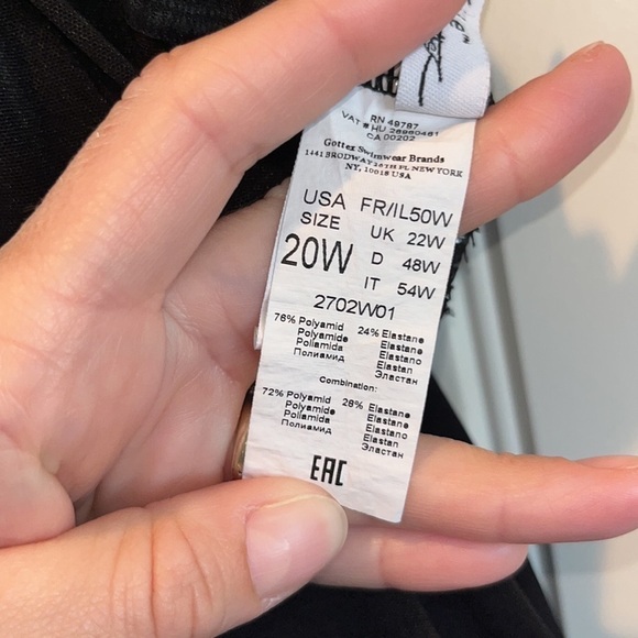 Profile by Gottex plus swim dress swimsuit flattering slimming 20W runs small - Picture 6 of 12